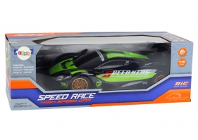 Auto sportowe R/C 1:10 zielono-czarne