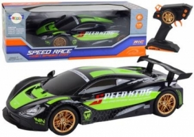 Auto sportowe R/C 1:10 zielono-czarne