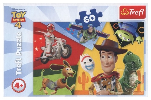 Puzzle 60: Toy Story. Stworzeni do zabawy