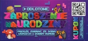 Zaproszenie Urodziny (10szt)