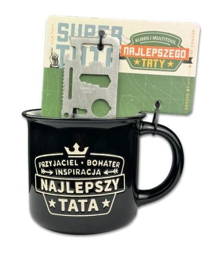 Kubek + multitool - Najlepszy Tata
