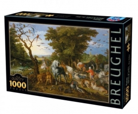Puzzle 1000: Wejście zwierząt Arka Noego, Brueghel