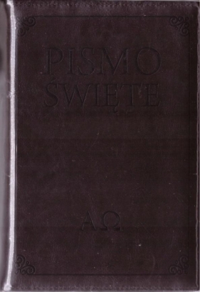 Pismo Święte w etui brązowe - Opracowanie zbiorowe