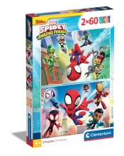 Puzzle 2x60: Super Kolor - Spidey