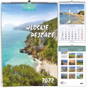 Kalendarz 2022 B3 13 plansz Włoskie pejzaże