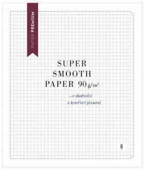 Brulion Interdruk B5/128k kratka - Academy Pastel, 1 szt