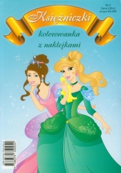 Księżniczki 2 Kolorowanka z naklejkami - <br />