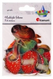 Naklejki foliowe grzyby 40szt