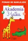 Akademia 3 latka Ponad 80 naklejek