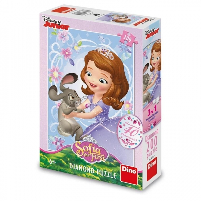 Puzzle z diamencikami Jej Wysokość Zosia 200el