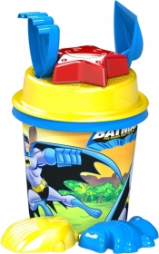 Zestaw do piasku licencyjny Batman (wiaderko średnie)