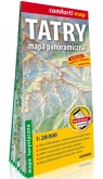 Tatry Mapa panoramiczna laminowana mapa turystyczna; 1 : 28 000