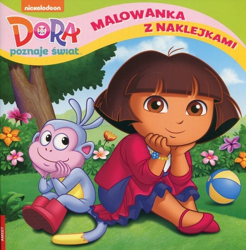 Dora poznaje świat Malowanka z naklejkami (KMN7)