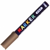 Marker akrylowy 1-2 mm - brązowy metalik (ZPLN6570-711)
