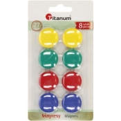 Magnesy do tablic 27mm/8szt (378910)