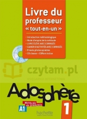 Adosphere 1 podręcznik nauczyciela +CD-ROM - Céline Himber, Marie-Laure Poletti