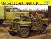 SAS Raider 1/4 Ton 4x4 Ciężarówka ETO 1944 + Drugi zestaw pułków SAS (6725)