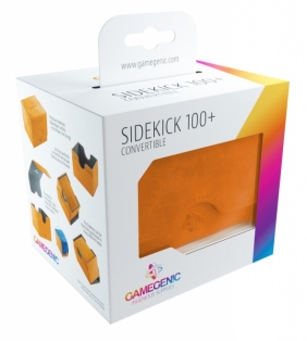 Ekskluzywne pudełko Sidekick Convertible na 100+ kart - Pomarańczowe (08254)