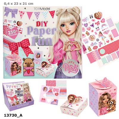 <img src='https://webimage.pl/pics/255/0/d4010070710255.jpg' style='height:440px' /> Zestaw kreatywny Paper Fun DIY Top Model 13730A