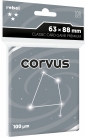 Koszulki na karty Rebel (63x88 mm) Corvus Premium, 100 sztuk