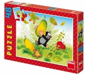 Puzzle 48 Krecik i gruszki DINO