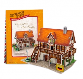 Puzzle 3D: Domki świata - Niemcy, Art Studio (306-23125)