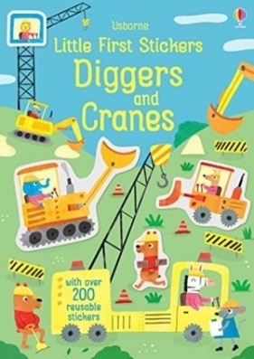 Little First Stickers Diggers and Cranes - Watson Hannah 