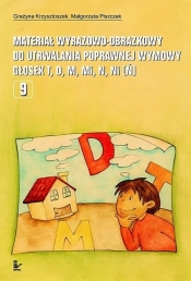 Materiał wyrazowo-obrazkowy do utrwalania poprawnej wymowy głosek t, d, m, mi, - Grażyna Krzysztoszek, Małgorzata Piszczek