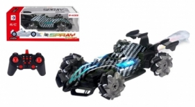 Pojazd auto wyścigówka sterowana radiowo pilotem jeżdżąca bokiem i driftująca