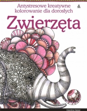 Zwierzęta Antystresowe kreatywne kolorowanie dla dorosłych