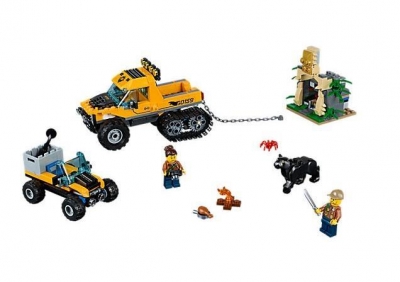 Lego CITY 60159 Misja półgąsienicowej terenówki