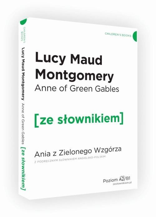 Ania z Zielonego Wzgórza z podręcznym słownikiem