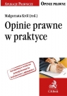 Opinie prawne w praktyce