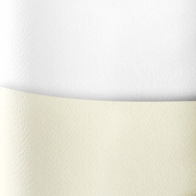 Papier ozdobny (wizytówkowy) Galeria Papieru savanna biały 20 arkuszy A4 - biały 200 g (204801)