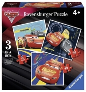 Puzzle Auta 3 Porywajacy wyścig 3 w 1 (069255)