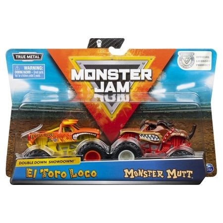 Samochód Monster jam 1:64 2-pak (6044943/20106670)