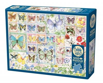 <img src='https://webimage.pl/pics/256/0/d625012450256.jpg' style='height:440px' /> Puzzle 500 Kolorowe motyle 112260
