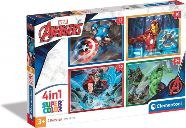 Puzzle 4w1 Avengers (21525)