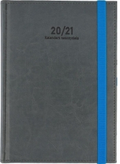 Kalendarz Nauczyciela A5 2020/2021 Nebraska szary
