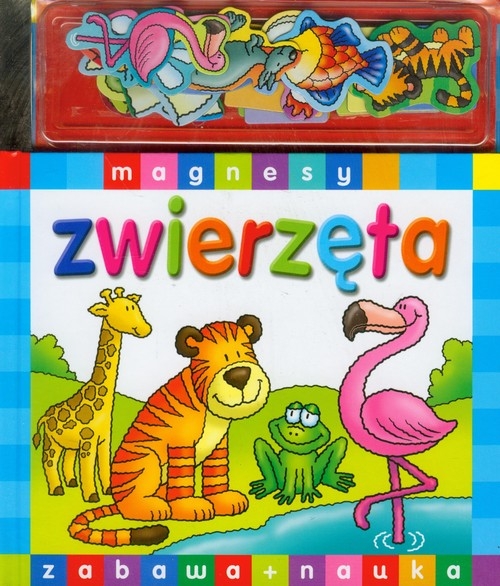 Zwierzęta Magnesy Zabawa + Nauka