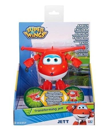 Super Wings Figurka samolot robot Jett