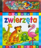 Zwierzęta Magnesy Zabawa + Nauka