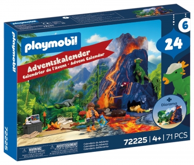 Playmobil Kalendarz adwentowyWyprawa dinozaurów  72225