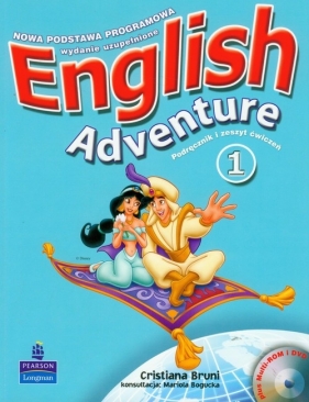 English Adventure 1 Podręcznik z ćwiczeniami z płytą DVD - Bruni Cristiana