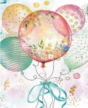 Karnet mini B8 Bukiet balonów