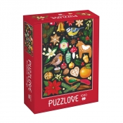 Puzzlove CzuCzu: Świąteczne nastroje 1000 el.