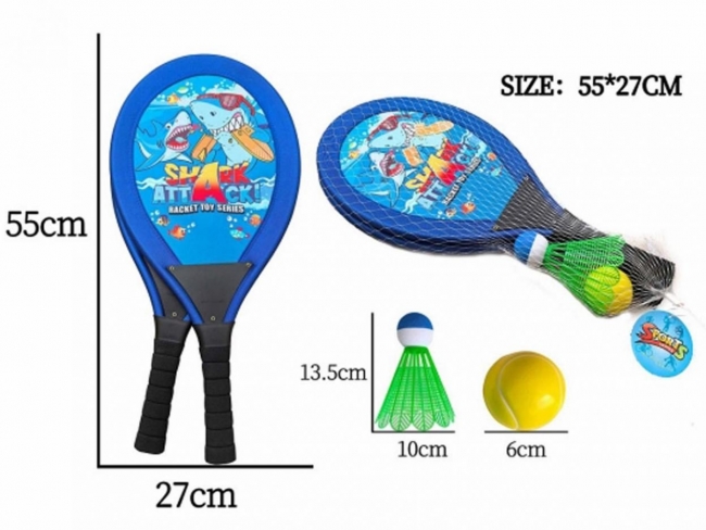 Tenis plażowy + piłeczka + lotka