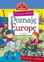 Domowa szkoła Poznaję Europę Książeczka z nalepkami