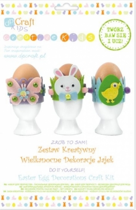 Zestaw kreatywny Wielkanocne dekoracje jajek