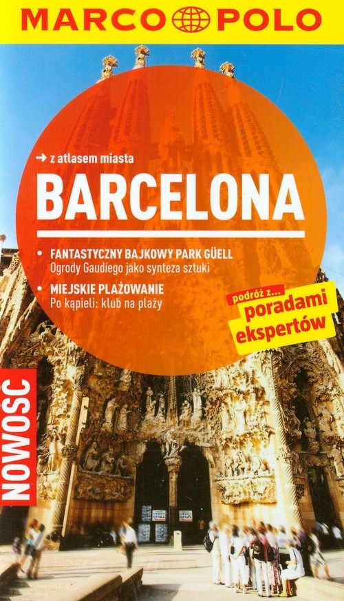 Barcelona Przewodnik Marco Polo z atlasem miasta